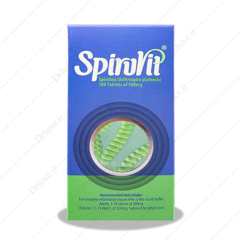 مشخصات،قیمت وخرید قرص اسپیروویت اشبال شیمی 100 عدد-دکتر لوکس