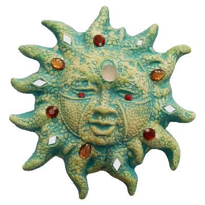 دیوارکوب سرامیکی مدل سنتی قهوه خانه ای کد 2 مجموعه 14 عددی