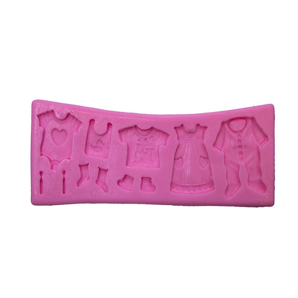 قالب فوندانت مدل لباس بچه 