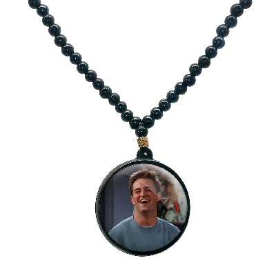 گردنبند پرمانه طرح فرندز کد pmd.8190 مدل دو طرفه