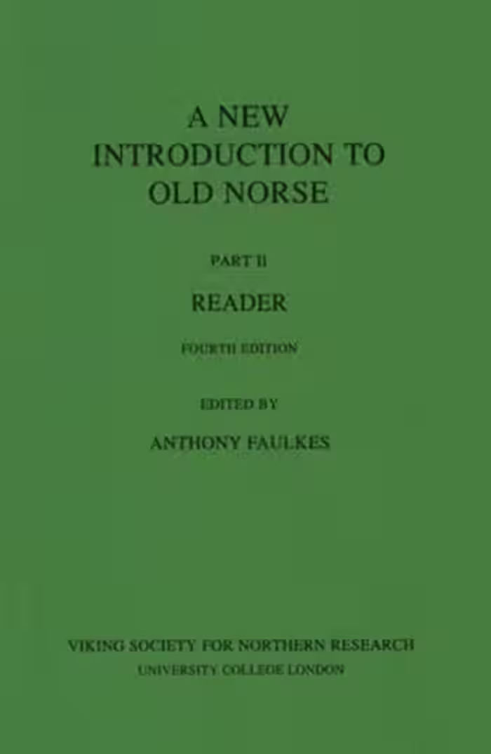 خرید و دانلود نسخه کامل کتاب A New Introduction to Old Norse - Part II - Reader