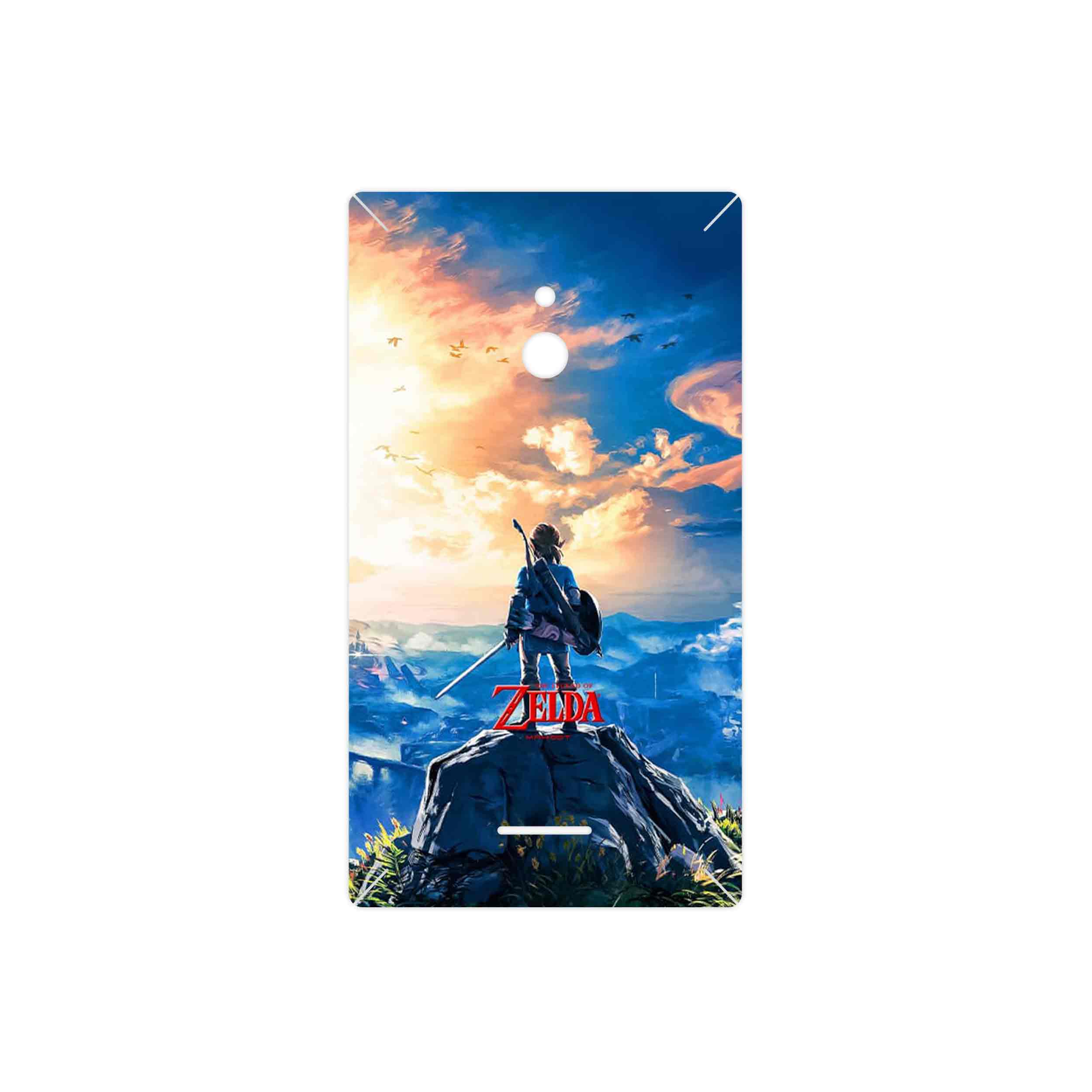 برچسب پوششی ماهوت مدل Legend of Zelda Game Series مناسب برای گوشی موبایل نوکیا XL