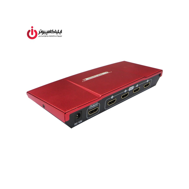 سوئیچ 4 به 1 HDMI لایمستون مدل LS-HS401M