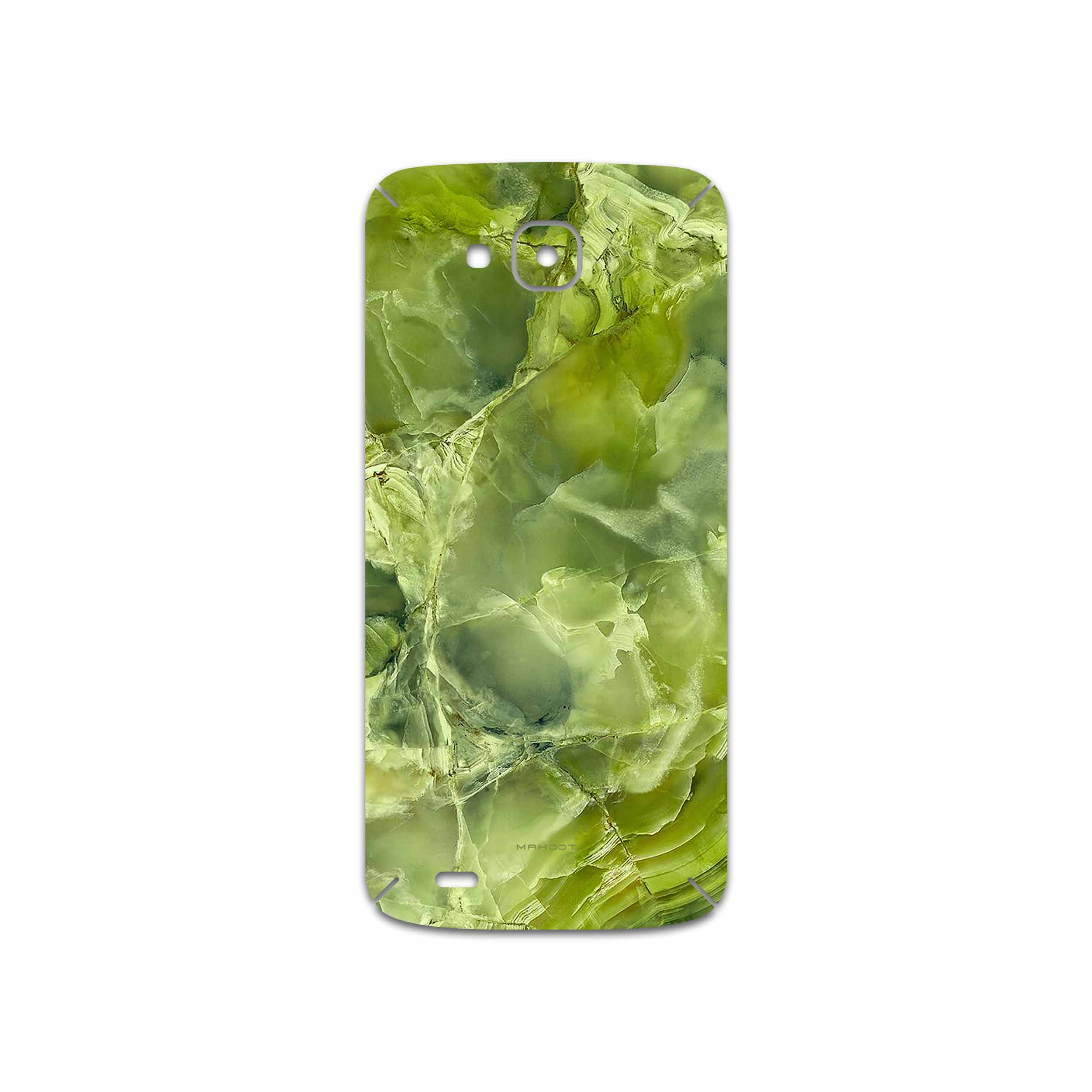 برچسب پوششی ماهوت مدل Green Crystal Marble مناسب برای گوشی موبایل ال جی X venture