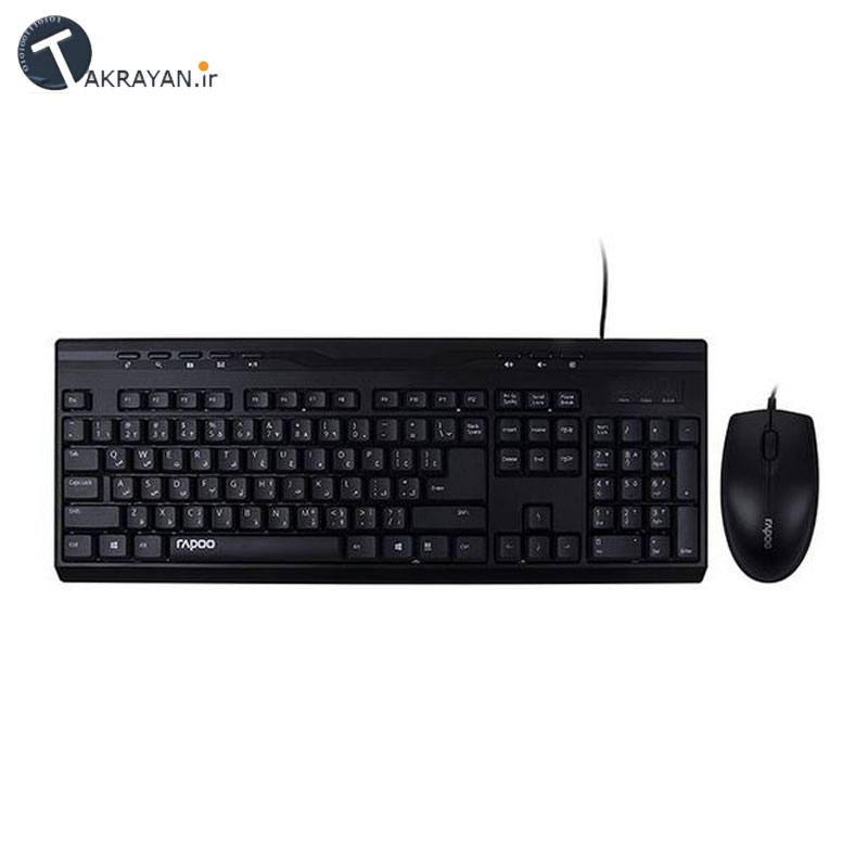 RAPOO NX1710 Keyboard and Mouse
