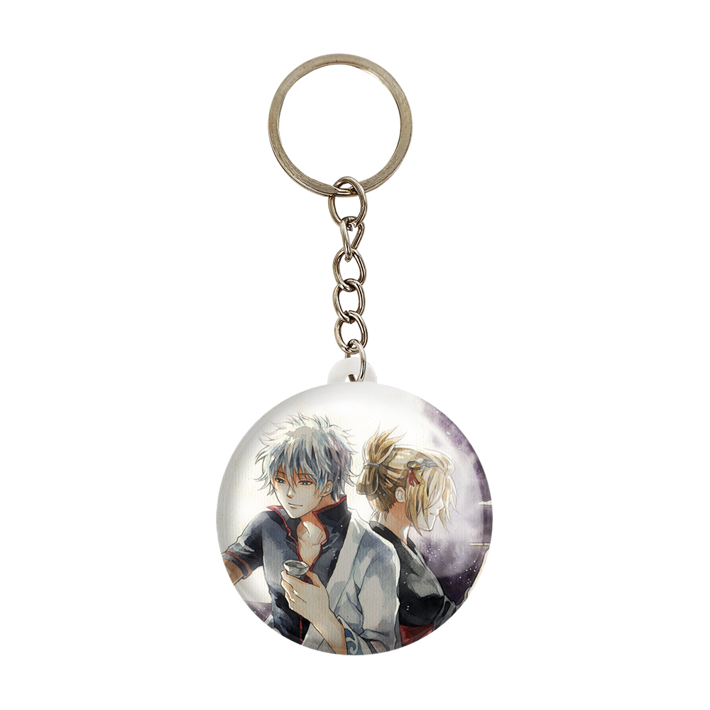 جاکلیدی خندالو مدل گینتوکی و سوکویو انیمه گینتاما Gintama کد 12938