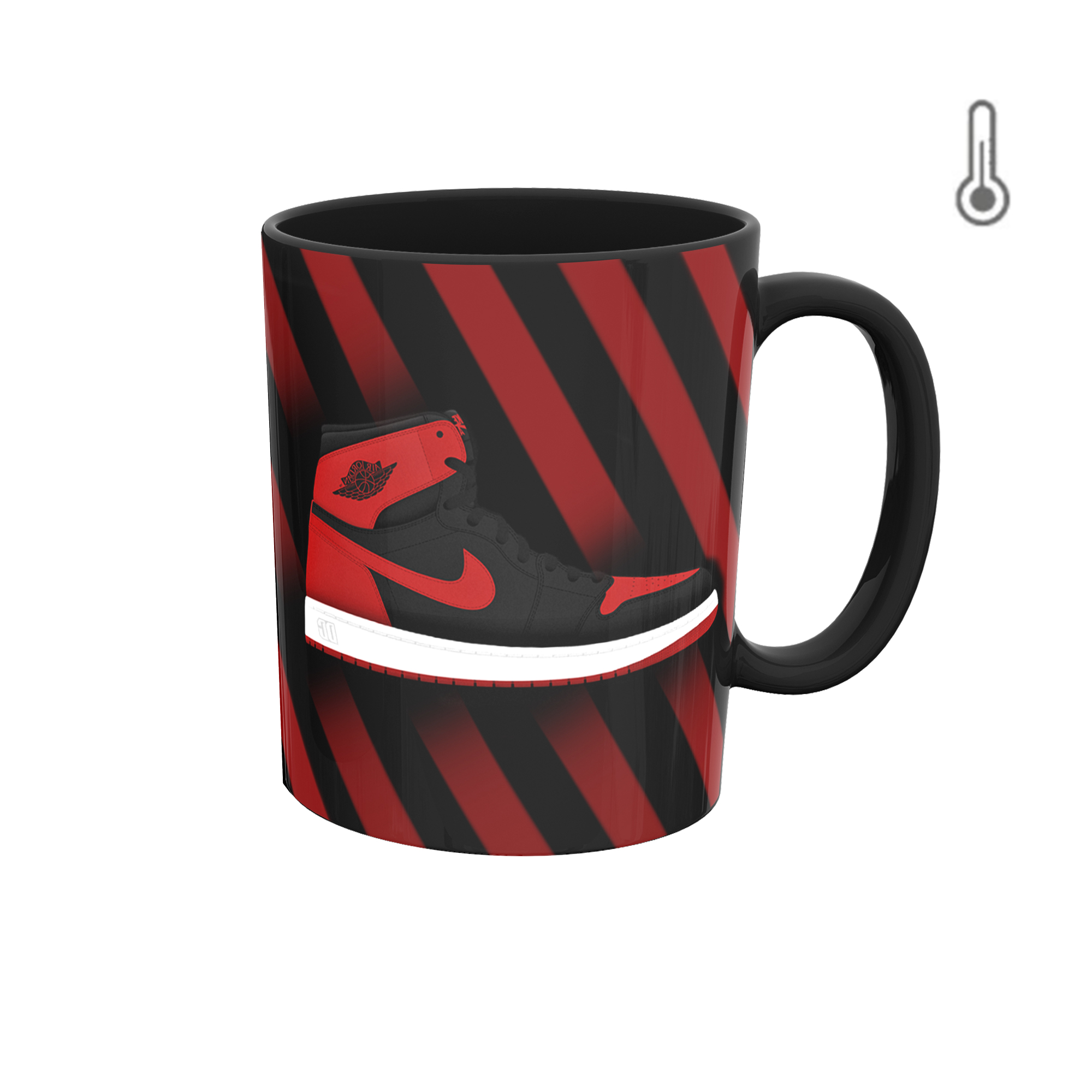 ماگ حرارتی طرح گرافیکی نایک کفش جردن 