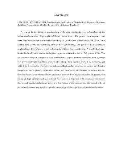 خرید و دانلود نسخه کامل کتاب Combinatorial Realization of Certain Hopf Algebras of Pattern-Avoiding Permutations