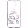 کاور طرح Olaf &amp; Baymax مناسب برای گوشی موبایل شیائومی Redmi Note 8 Pro