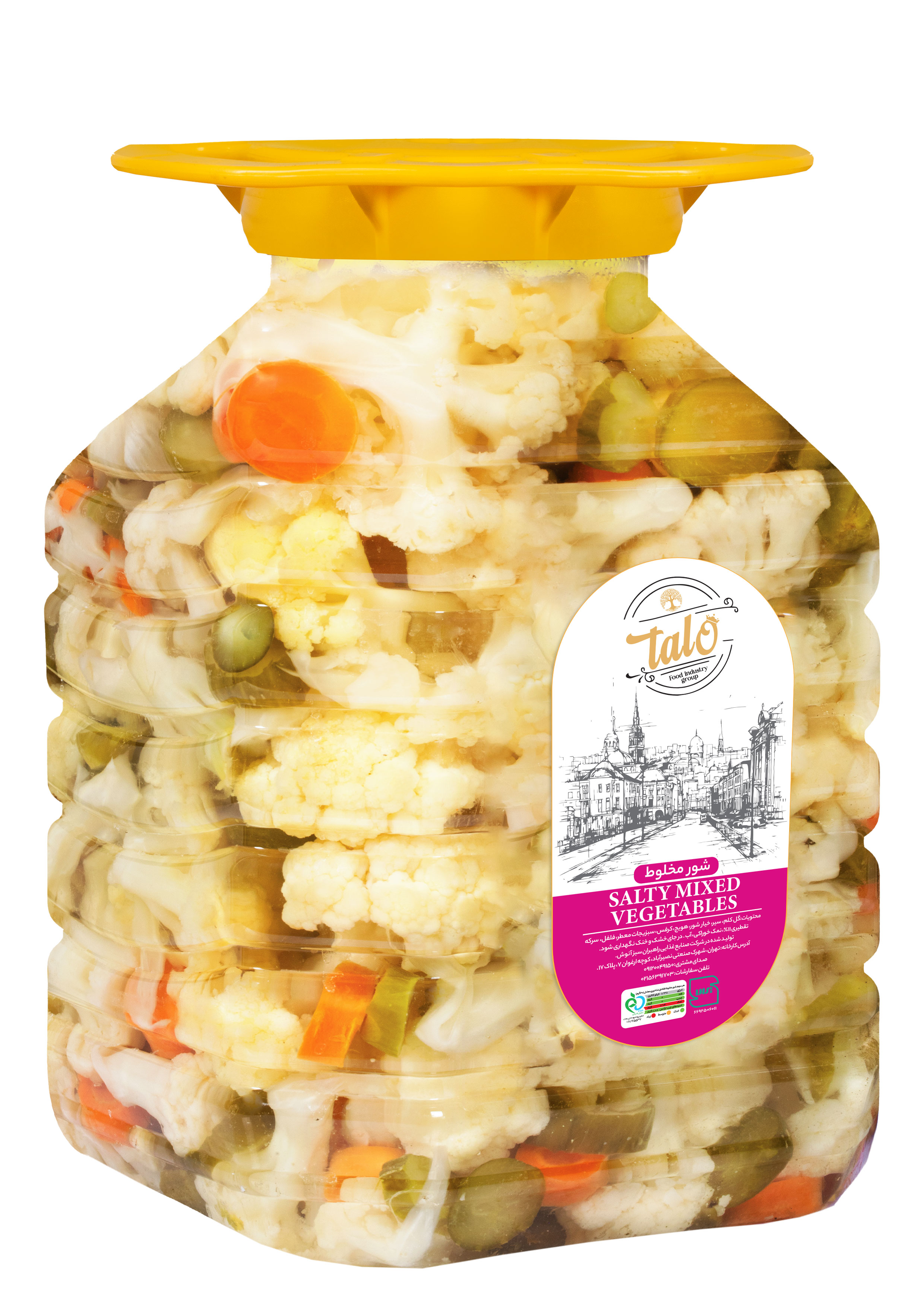 شور مخلوط پت 10کیلو تالو