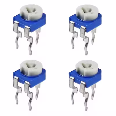 پتانسیومتر 200 کیلو اهم مدل TPB-200KO بسته 4 عددی
