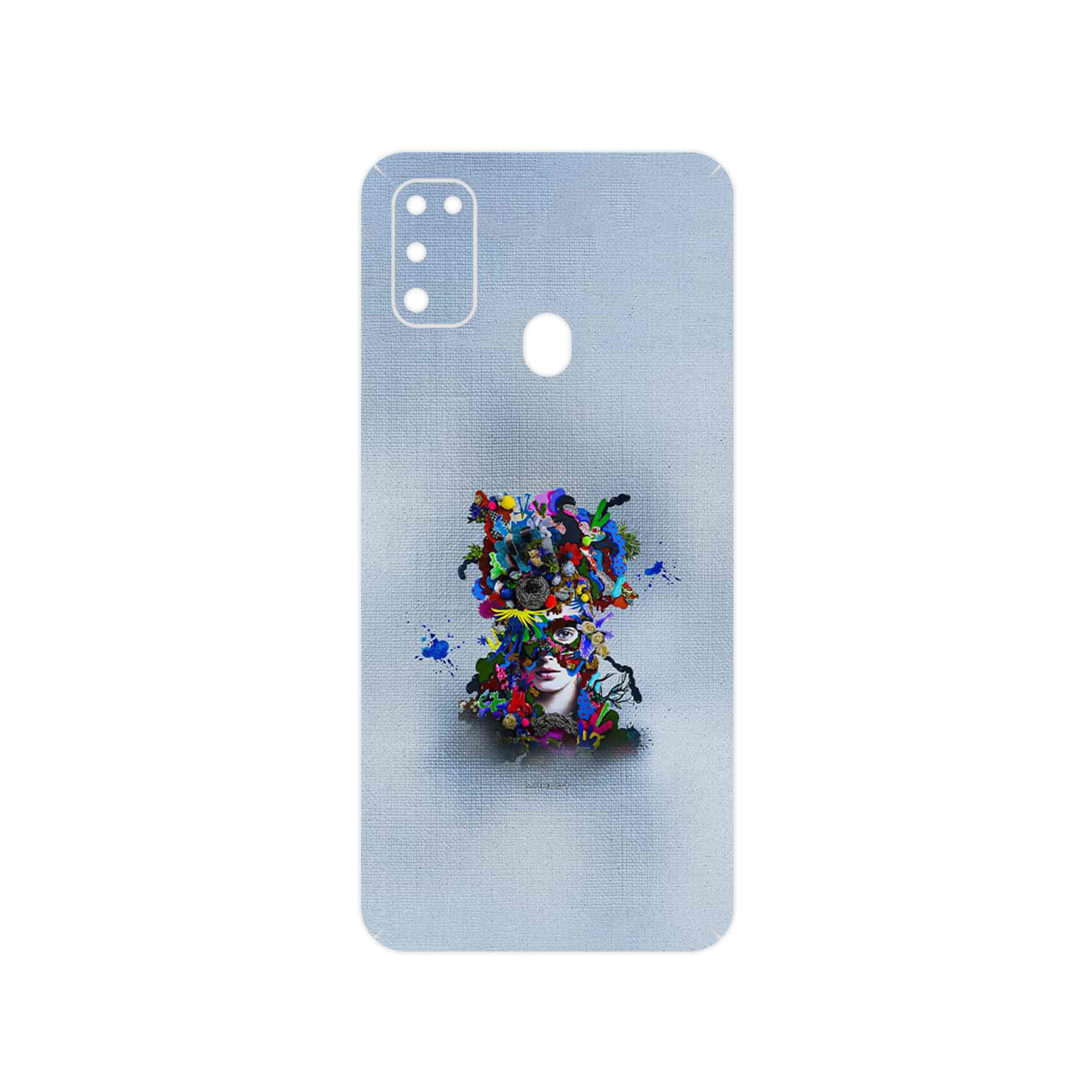 برچسب پوششی ماهوت مدل Collage of surreal Portrait of Women 4 مناسب برای گوشی موبایل سامسونگ Galaxy M30s