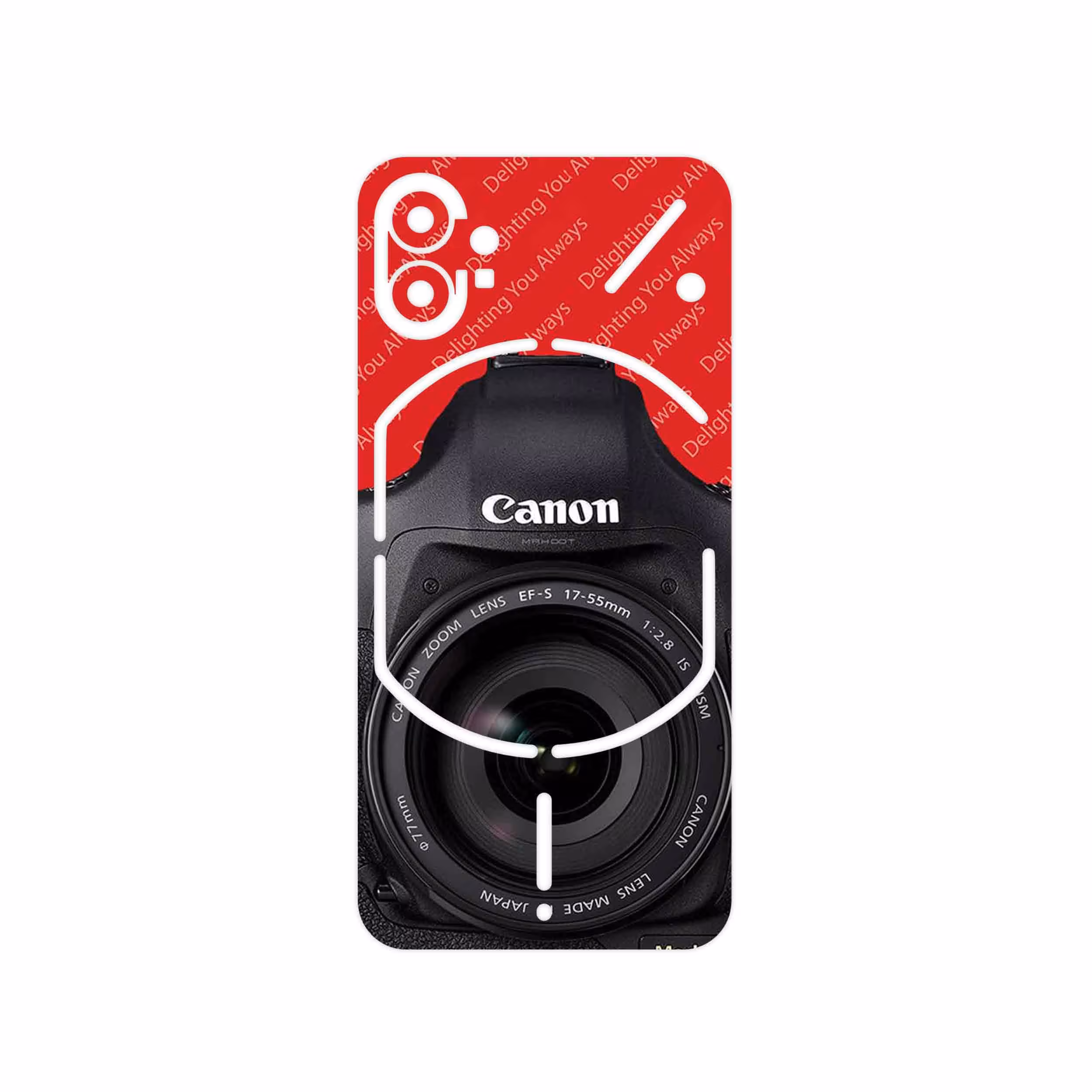 برچسب پوششی ماهوت مدل Canon_Logo مناسب برای گوشی موبایل ناتینگ Phone 1