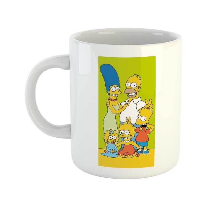 ماگ طرح کارتونی مدل خانواده سیمپسون ها S2