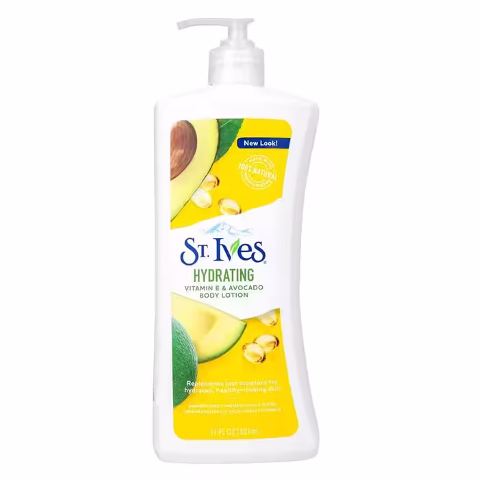 لوسیون بدن مدل ویتامین E و آووکادو اس تی.ایوز ST.IVES حجم 621 میل | فروشگاه ارس ترک