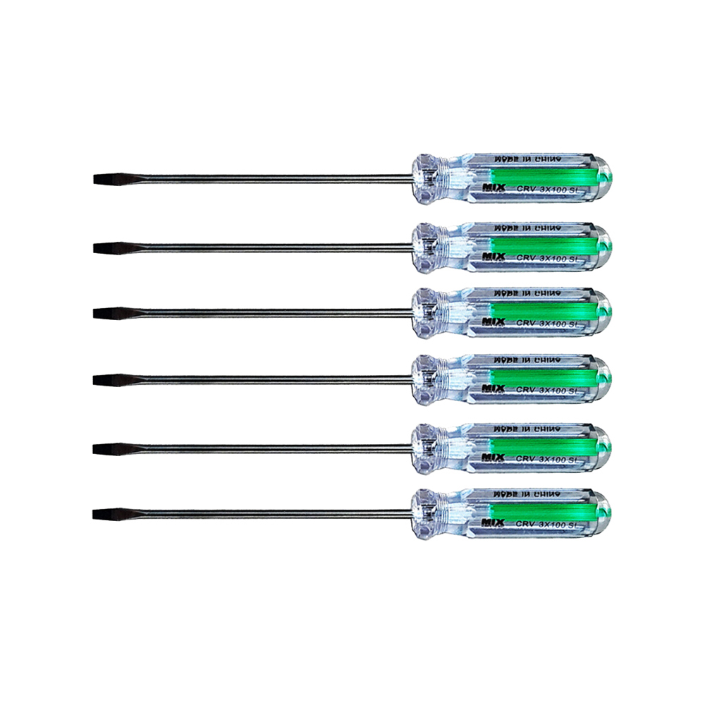 پیچ گوشتی دوسو میکس مدل HT - 3100 مجموعه 6 عددی