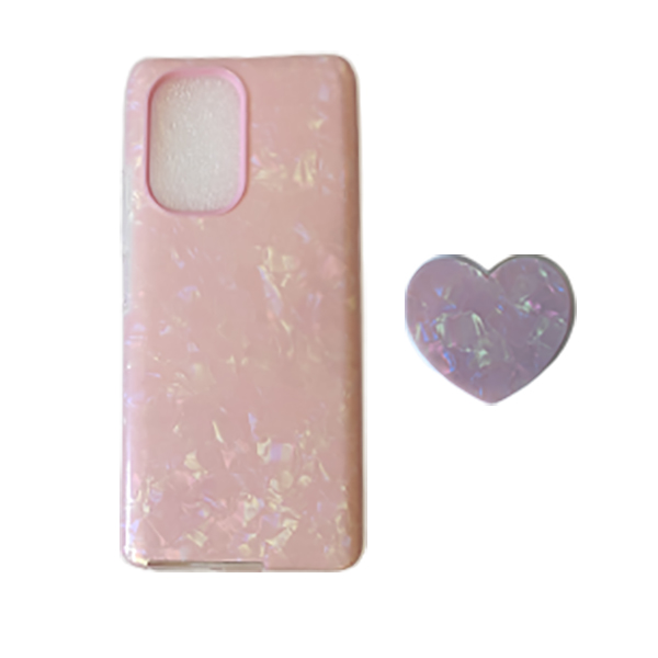 کاور مدل ماربل مناسب برای گوشی موبایل سامسونگ Galaxy A13 به همراه پایه نگهدارنده