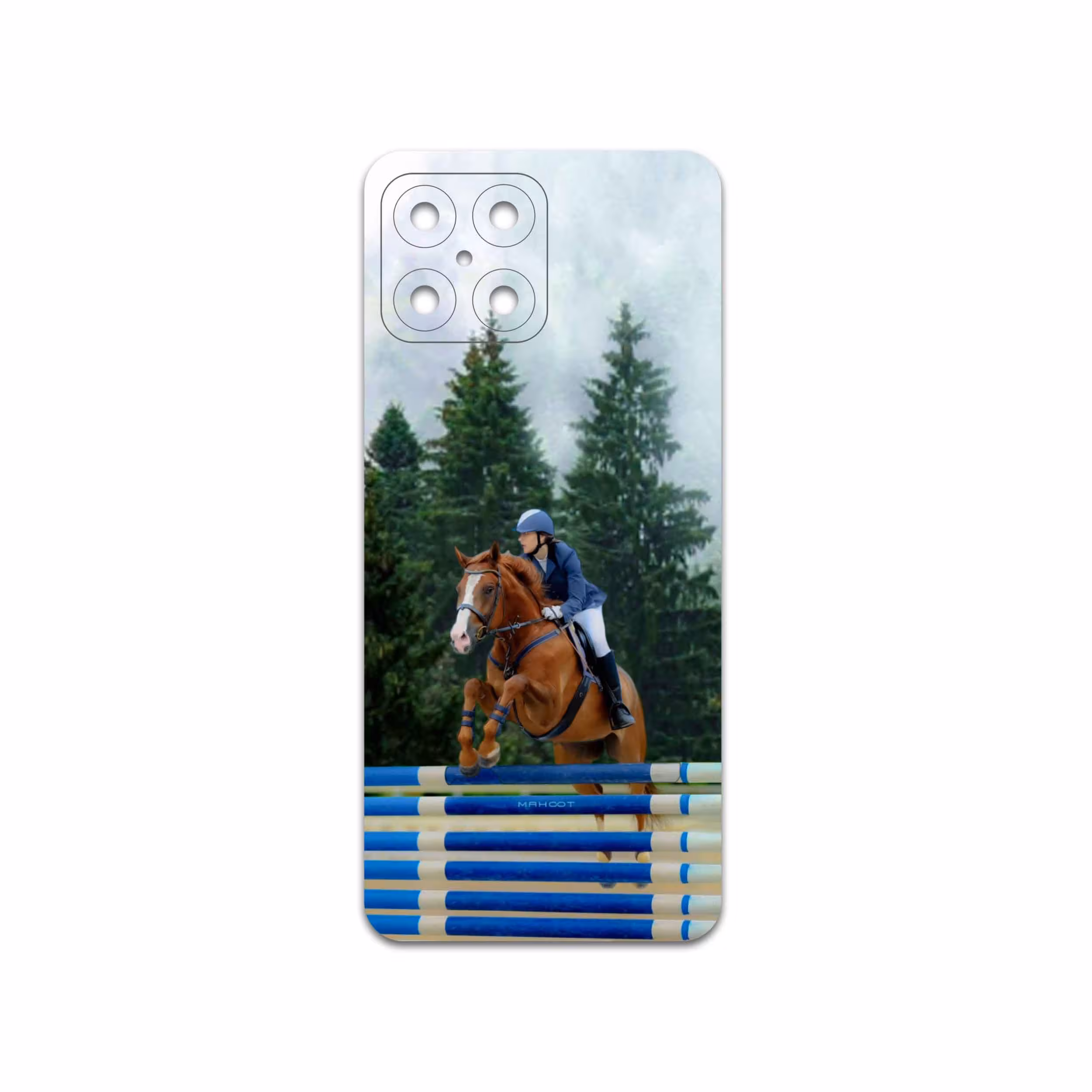 برچسب پوششی ماهوت مدل Equestrianism مناسب برای گوشی موبایل آنر X8