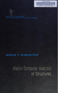 خرید و دانلود نسخه کامل کتاب Matrix computer analysis of structures - Pdf