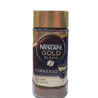 قهوه فوری گلد بلیند اسپرسو نسکافه NESCAF&#201; GOLD BLEND Espresso