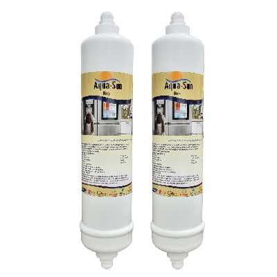 فیلتر یخچال ساید بای ساید آکوا سان ری مدل 2500G مجموعه 2 عددی