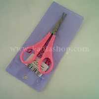 قیچی سر گرد صورتی