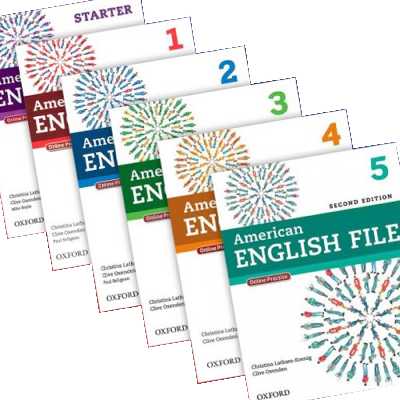 کتاب American English File 2nd Edition اثر جمعی از نویسندگان انتشارات آریونا 6 جلدی