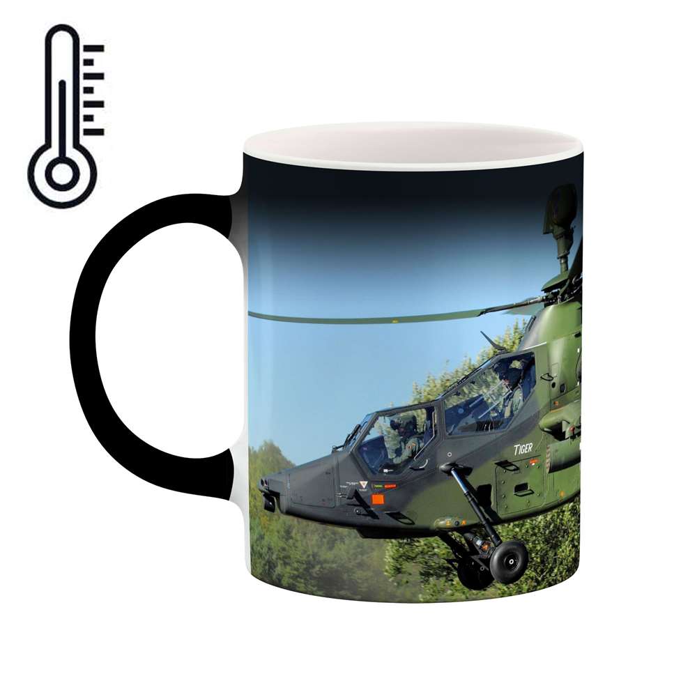 ماگ حرارتی طرح هلیکوپتر جنگی  مدل mgph10988