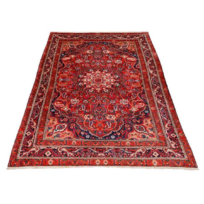 فرش دستباف قدیمی دو و نیم متری سی پرشیا کد 187205