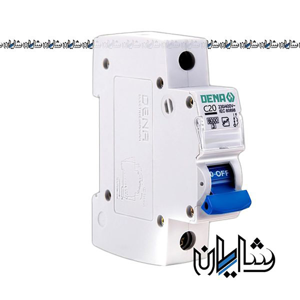 فیوز مینیاتوری یک پل 10 آمپر دنا الکتریک