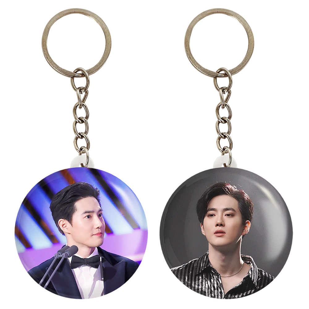 جاکلیدی خندالو مدل سوهو گروه EXO کد 1349513503 مجموعه 2 عددی