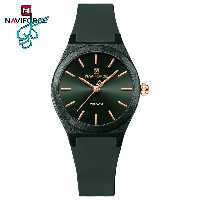 خرید ساعت دخترانه نیوی فورس مدل5056 NaviForce جدید و شیک بند رابر رنگ ثابت همراه با جعبه و پاکت اصلی دارای رنگبندی کد 1922317 - ردگل