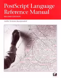 خرید و دانلود نسخه کامل کتاب PostScript Language Reference Manual
