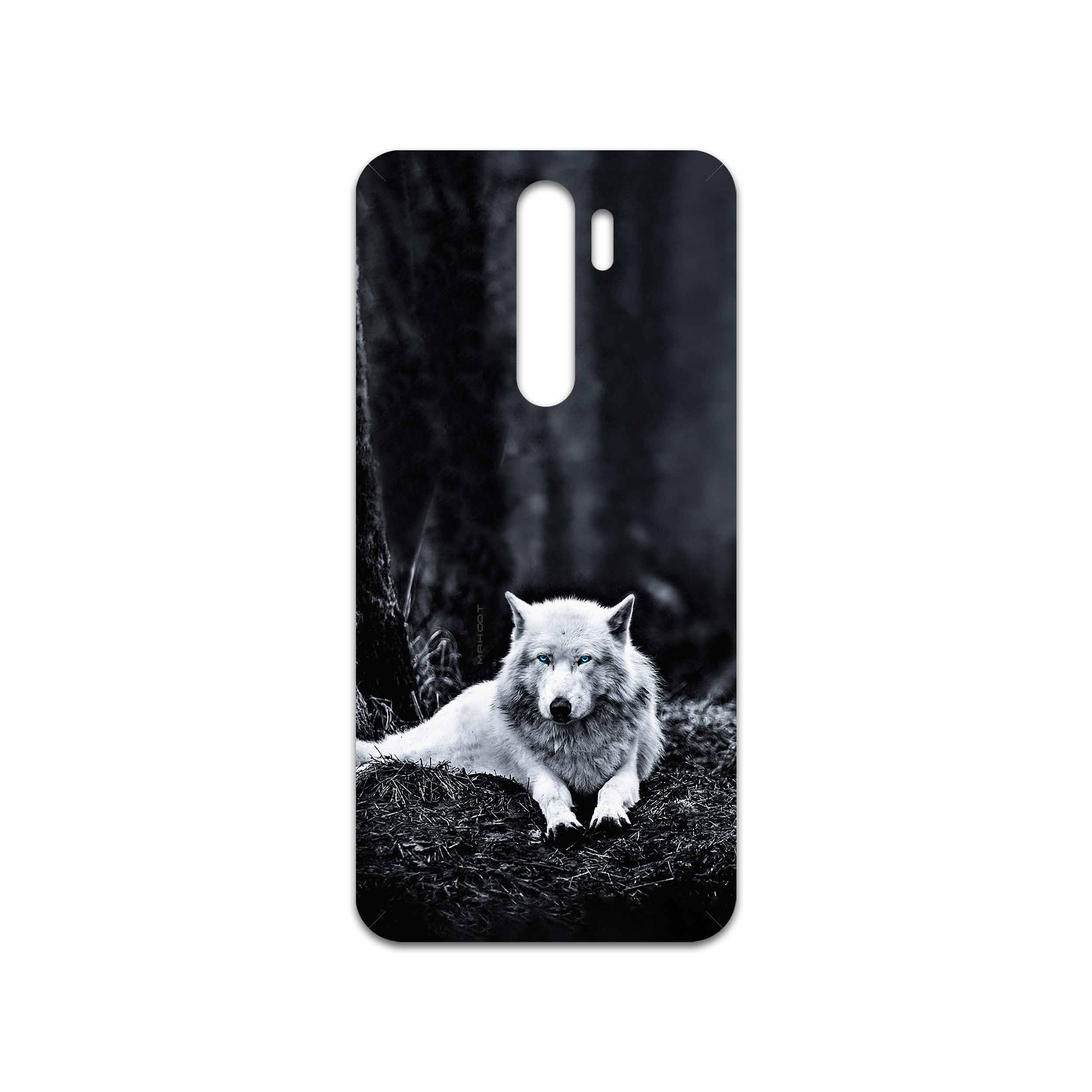 برچسب پوششی ماهوت مدل Dire Wolf مناسب برای گوشی موبایل شیائومی Redmi Note 8 Pro