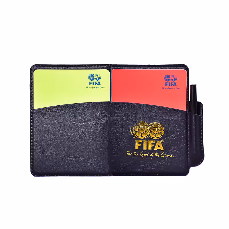 کارت داوری فوتبال طرح FIFA مجموعه 5 عددی | چاوه