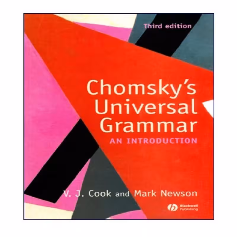 Chomskys Universal Grammar An Introduction کتاب