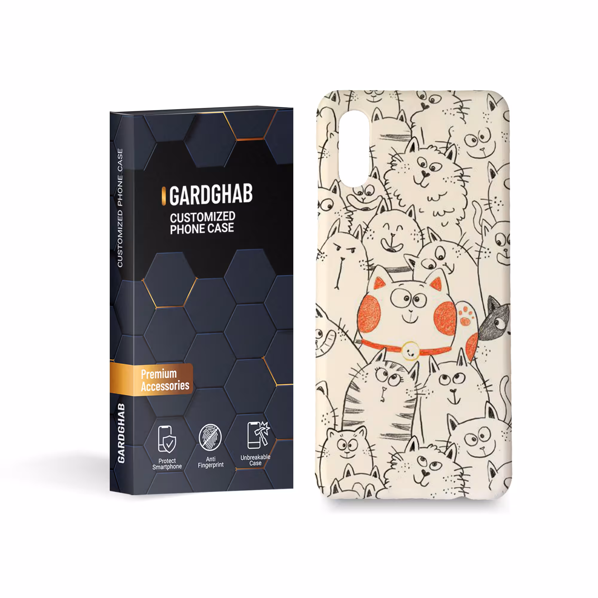 کاور گارد قاب مدل فانتزی مناسب برای گوشی موبایل سامسونگ Galaxy A02