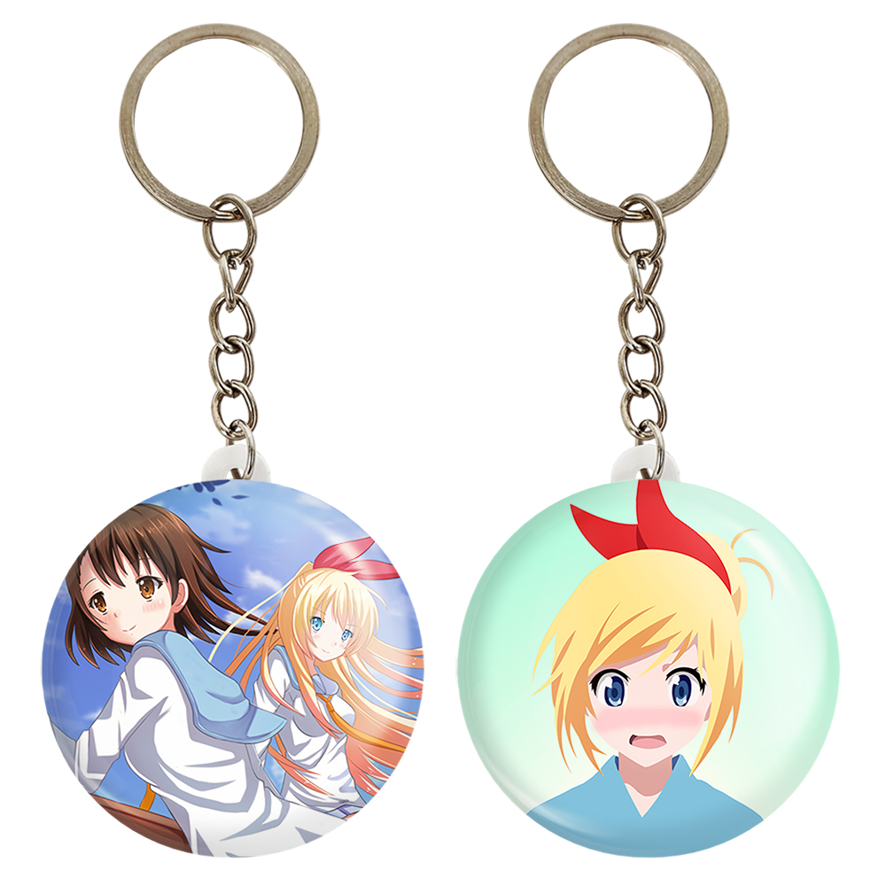 جاکلیدی خندالو مدل اونودرا انیمه عشق دروغین کد 1716817171  مجموعه 2 عددی