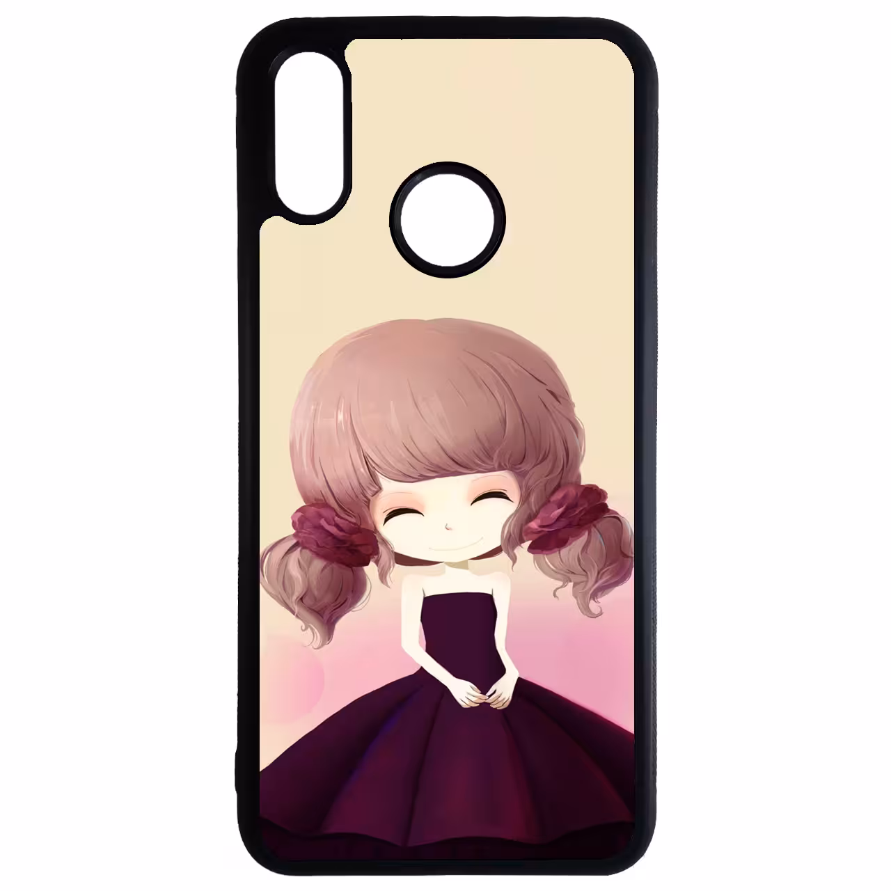 کاور طرح دختر کد 11050646 مناسب برای گوشی موبایل هوآوی p30 lite