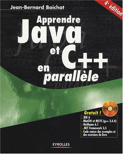 خرید و دانلود نسخه کامل کتاب Apprendre Java et C   en parallèle, 4e édition