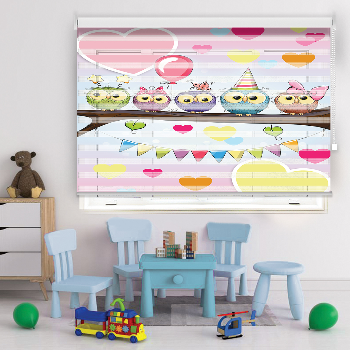       پرده زبرا مدل TD-101 سایز 110x180 سانتی متر