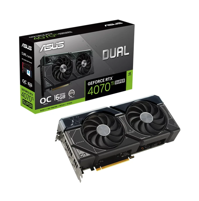 کارت گرافیک ایسوس GeForce RTX 4070 SUPER OC Edition 12GB - فروشگاه اینترنتی طیف سنتر