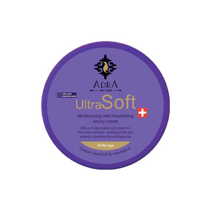 کرم مغذی و مرطوب کننده التراسافت هسته انگور آدرا