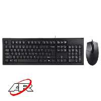 کیبورد و ماوس سیم دار ای فورتک مدل KR-8572