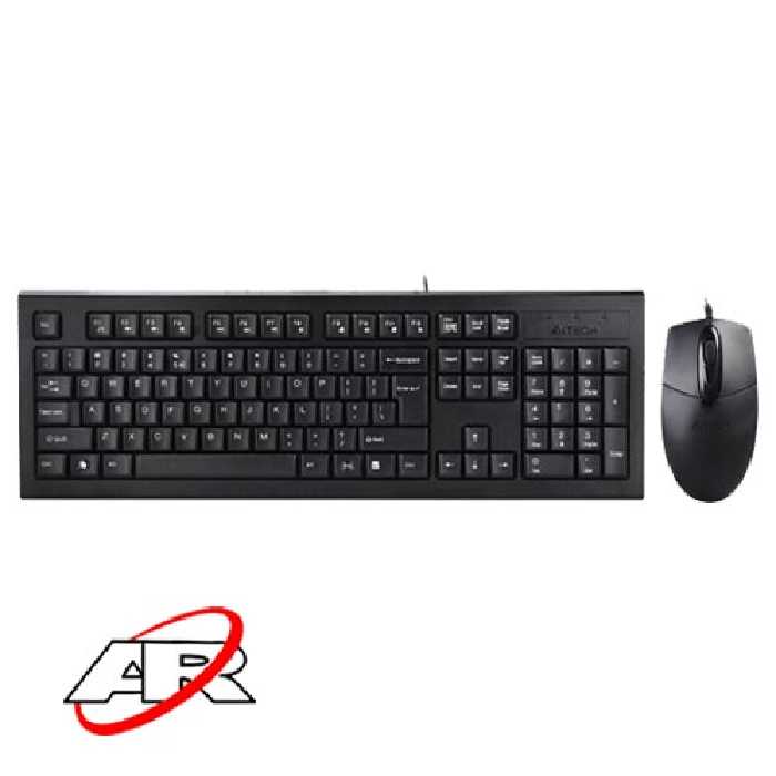 کیبورد و ماوس سیم دار ای فورتک مدل KR-8572