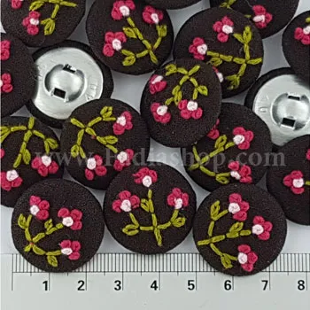 دکمه گلدوزی 1511 سایز 2