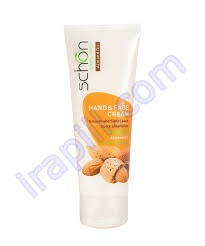 کرم دست و صورت روغن بادام شون مناسب پوست های معمولی تا خشک 75 میلی لیتر