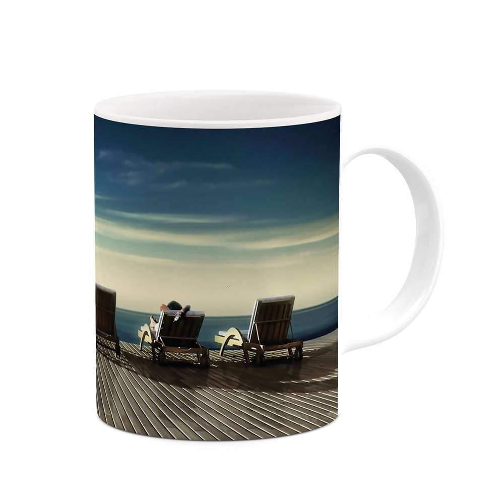 ماگ طرح ساحل مدل mgs06877