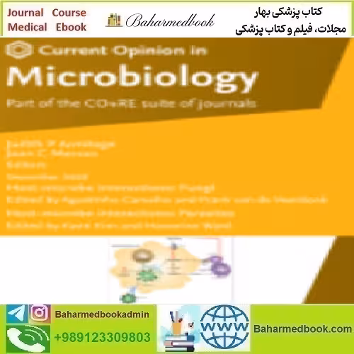 Current Opinion in Microbiology Volume 53 to 58 2020 TRUE