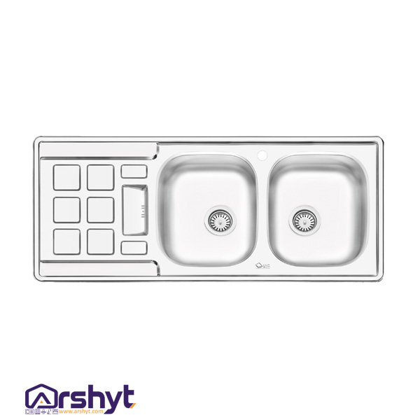 سینک ایلیا استیل 4021 توکار - لوازم خانه و آشپزخانه آرشیت